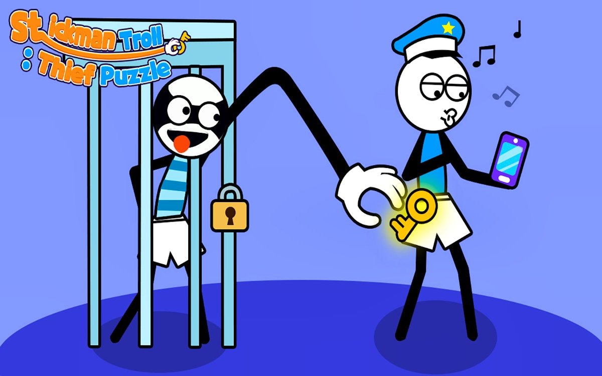 Stickman Troll Thief Puzzle - Ảnh 2