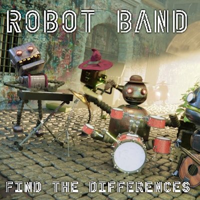 Robot Band – Find the differences - Ảnh 3