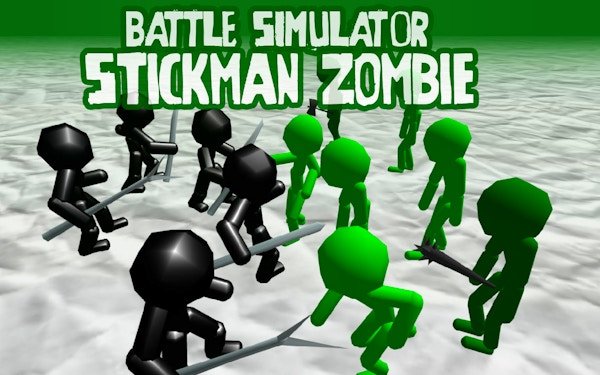 Battle Simulator Stickman Zombie - Hành Động