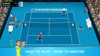 Stickman Tennis - Screenshot